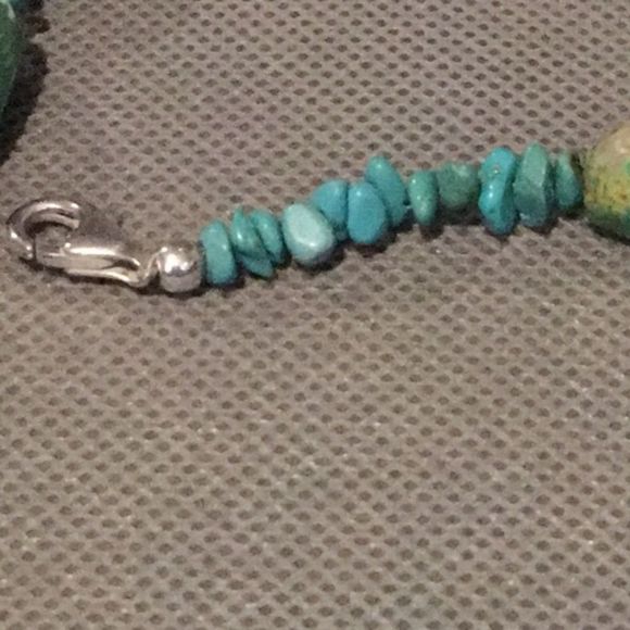 BARSE Sterling Silver Turquoise Semiprecious Necklace NWOT - Picture 10 of 13